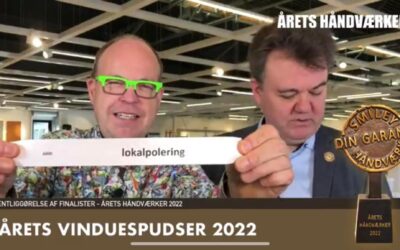 Nomineret til årets vinduespudser 2022